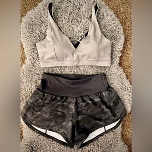 Luvrones Stylish Gray Sports Bra